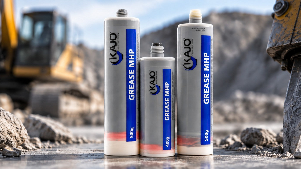 KAJO MHP Rock Breaker Grease: Choosing the Right Cartridge for Your Hydraulic Hammer