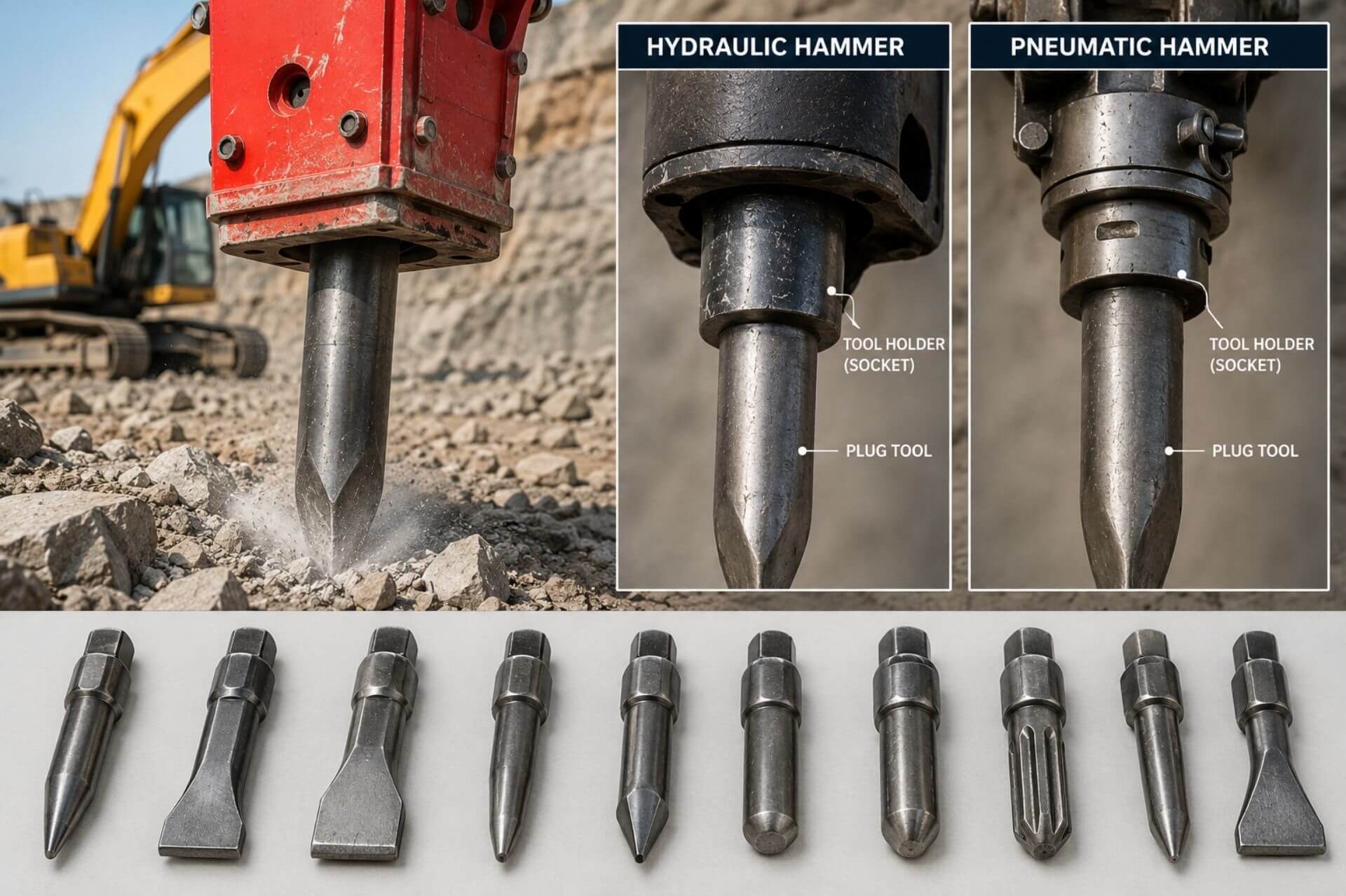 Plug Tools  - Hydraulic & Pneumatic Hammers
