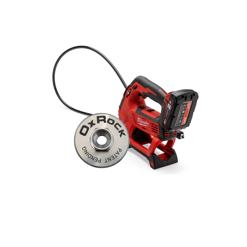 OXROCK M18 MILWAUKEE GREASE GUN ADAPTER