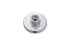 OxRock screw thread adapter with a durable metal design for grease guns.